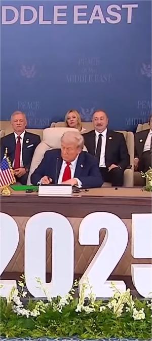 President Sisi and Trump Sign Agreement to End War in Gaza