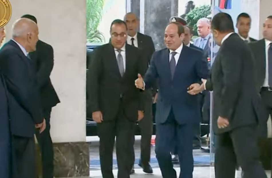 President El-Sisi participates in the conference of the National Alliance for Civil Development