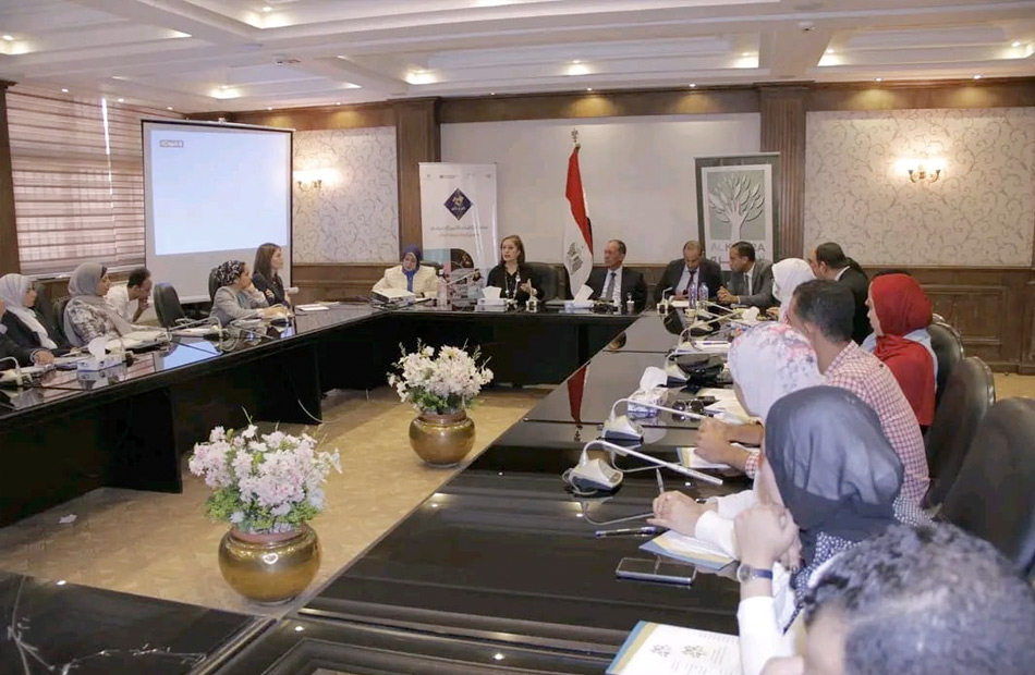Roundtable on reducing illegal immigration within the Youth Employment Project in Egypt