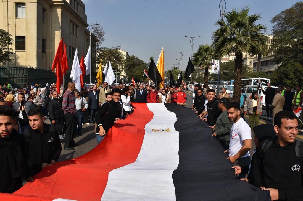 15 massive electoral waves and broad participation of Cairo University in the 2024 presidential election marathon