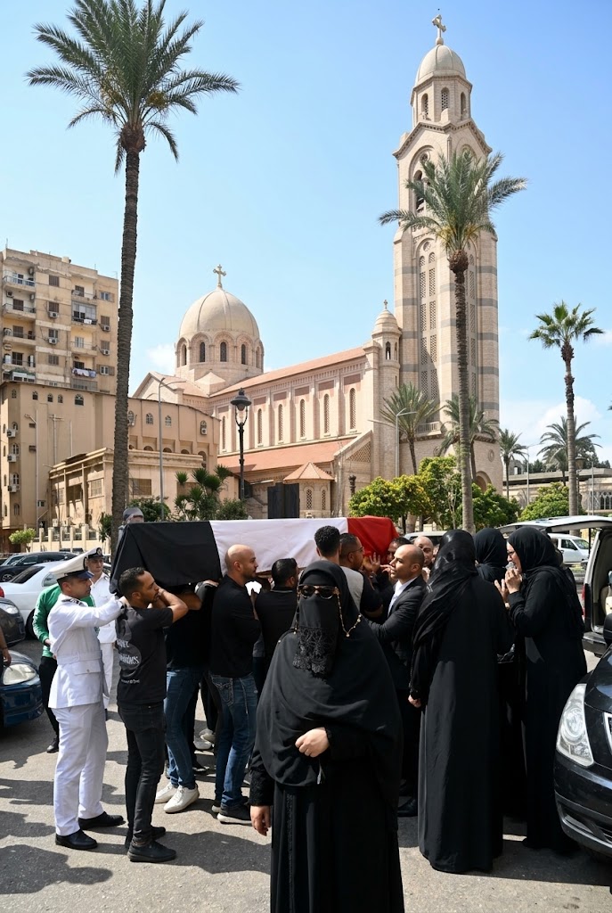 في جنازة عسكرية.. بورسعيد تودع النقيب أحمد النشار شهيد الواجب