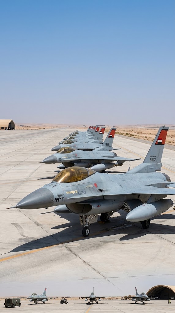 Egyptian Air Force and teams from 7 countries present outstanding displays