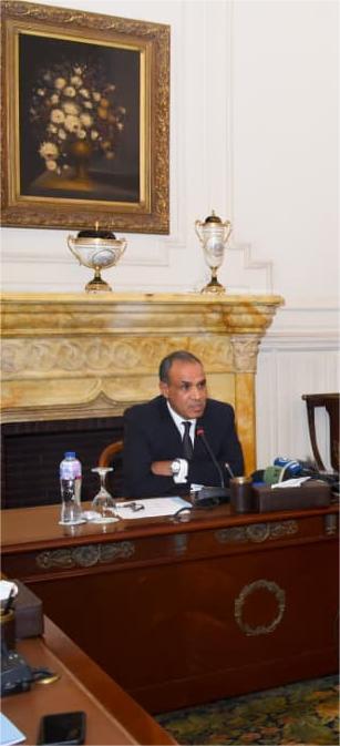 وزير الخارجية يستعرض الموقف المصري من التطورات الإقليمية مع ممثلي وسائل الإعلام الأجنبية