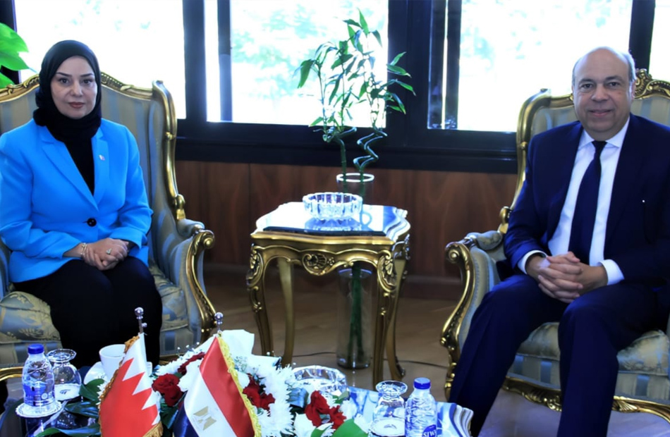 Minister of Civil Aviation discusses areas of joint cooperation with Bahraini Ambassador