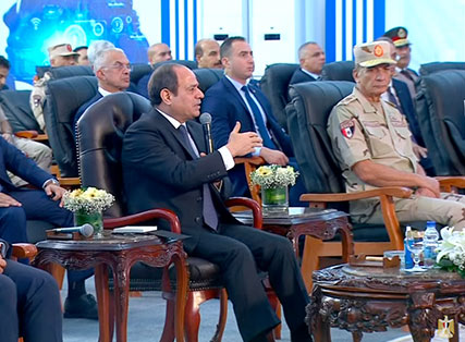 President Sisi: The Unified National Network for Emergency and Safety Services is a dream come true to contribute to securing data and communications
