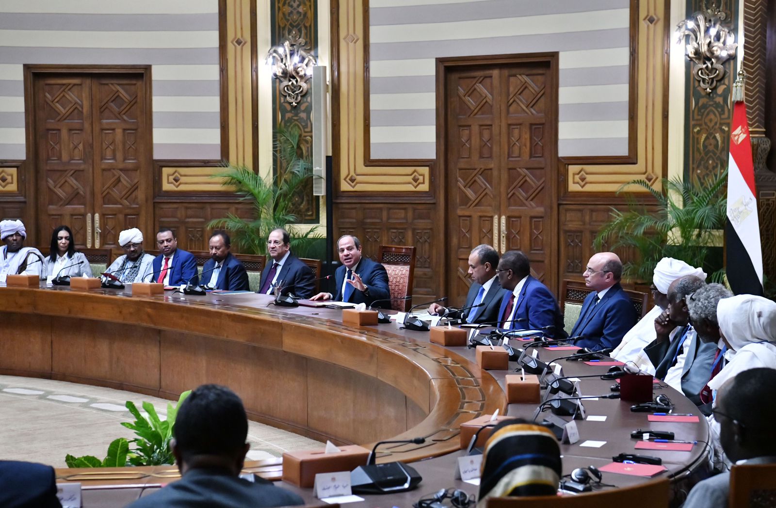 President Sisi: The Egyptian state is making every effort to confront the repercussions of the Sudanese crisis