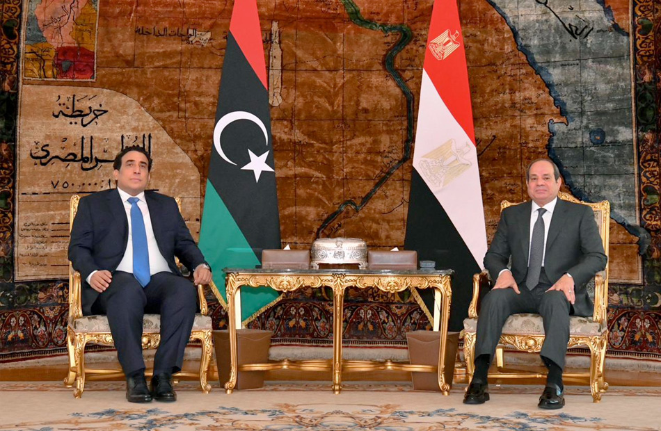 The President of the Libyan Presidential Council appreciates Egypt's keenness to unify Libyan state institutions