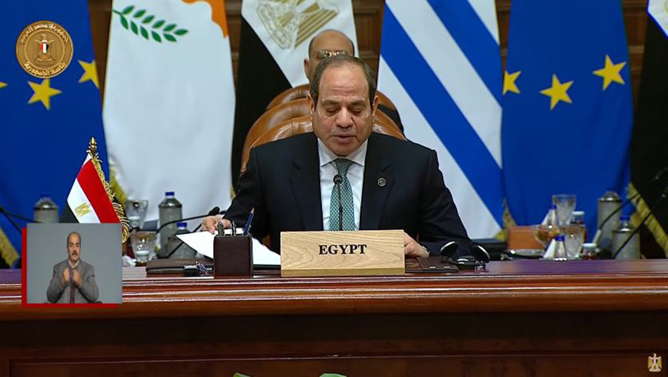 President El-Sisi: There is a solid partnership with Greece and Cyprus to enhance stability in the region