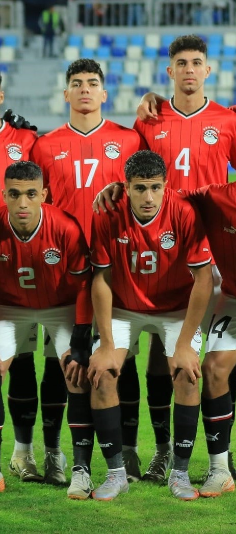 The Egyptian youth team begins preparations for its match against Tanzania in the final round of the U-20 Africa Cup of Nations.