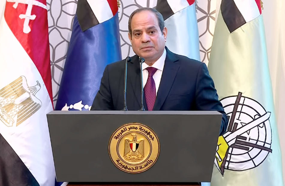 President Sisi: The October victory was a day destined to remain immortal in the conscience of the entire nation