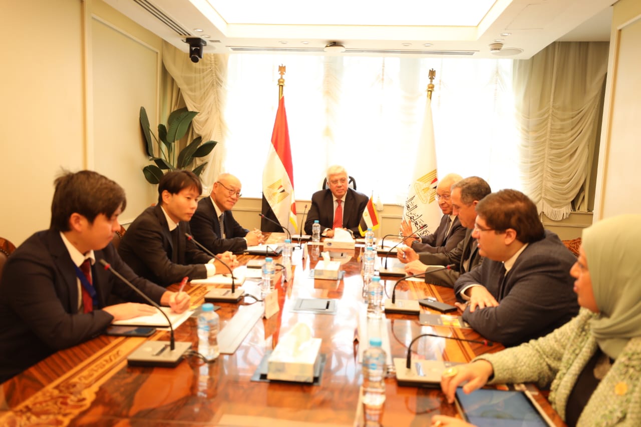The Japanese Ambassador Meets with the Minister of Higher Education and Scientific Research to Talk About Increasing Collaboration