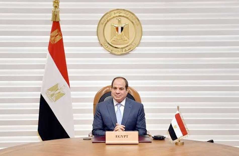 President Sisi arrives at the headquarters of the activities of the third and final day of the “Economic Conference - Egypt 2022” 