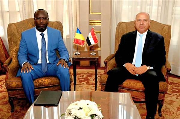 Kamel El-Wazir Discusses Strengthening Cooperation in Transport, Industry, and Logistics with Chadian Ministers