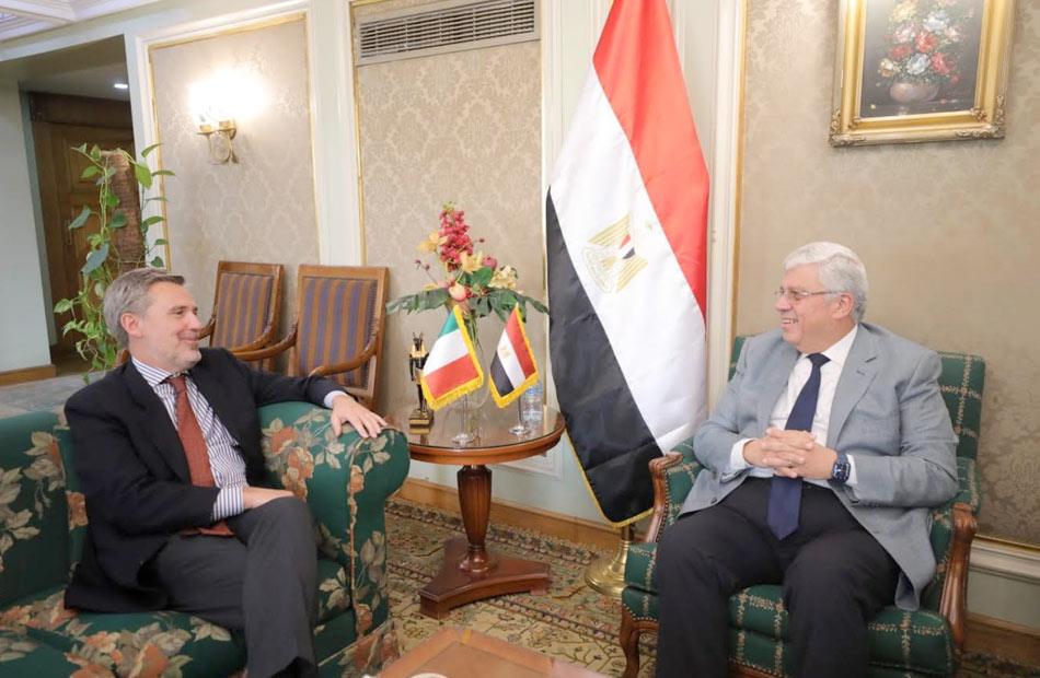 The Minister of Higher Education discusses Egypt-Italy scientific and technological cooperation mechanisms.