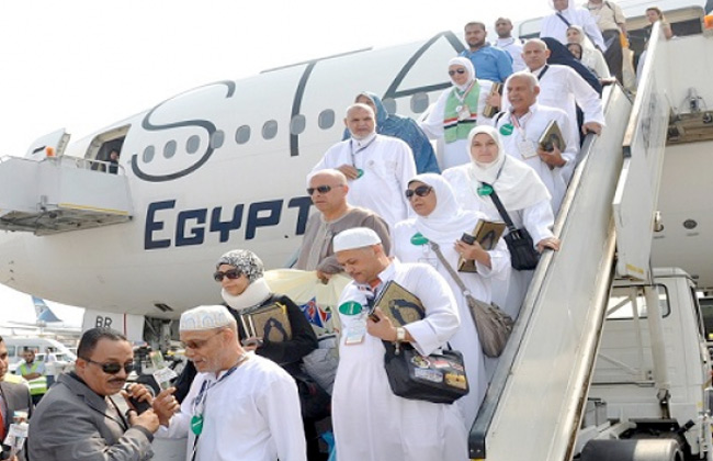 26 flights operated by “EgyptAir” today from the Holy Lands for the return of pilgrims to the Holy House of God