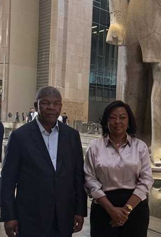 The President of the Republic of Angola visits the Grand Egyptian Museum