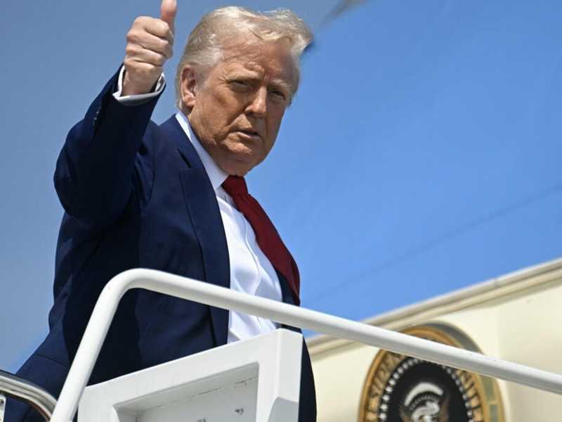 Trump concludes his Gulf tour in the UAE on Thursday