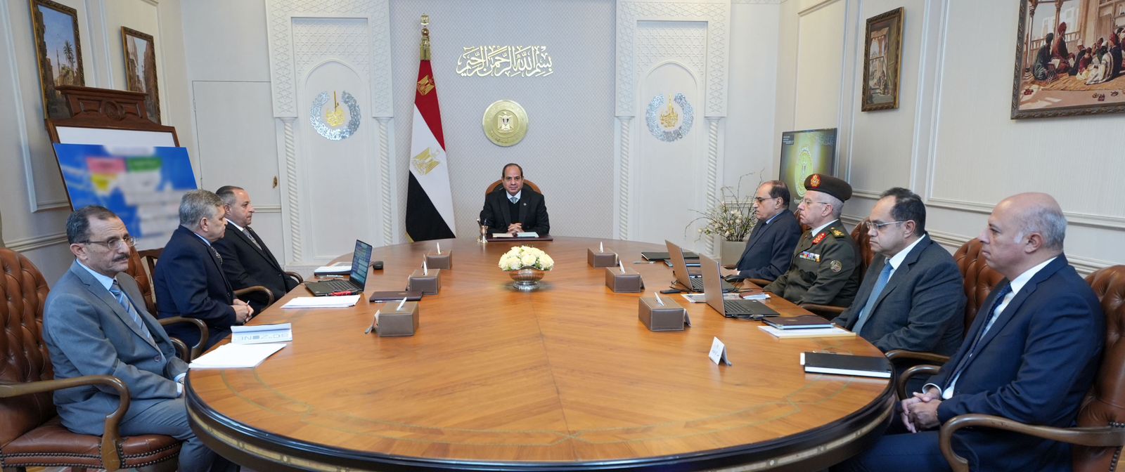 President El-Sisi directs to accelerate the implementation of targeted projects in the Suez Canal area and focus on logistical areas
