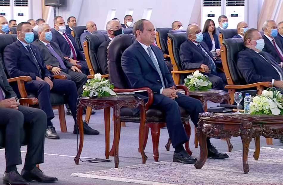 President Sisi attends the official launch of two investment zones in Mit Ghamr and Banha