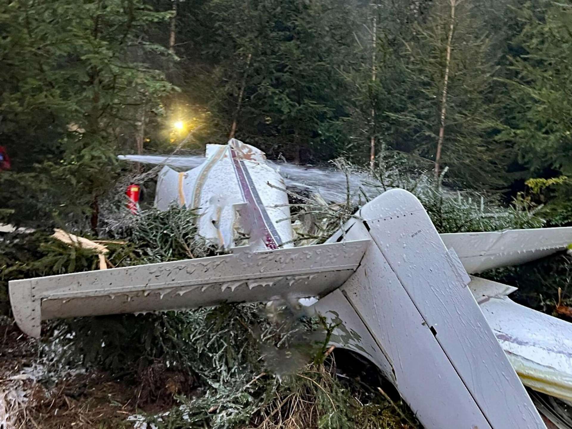 An Air India plane crashed with 133 passengers on board.