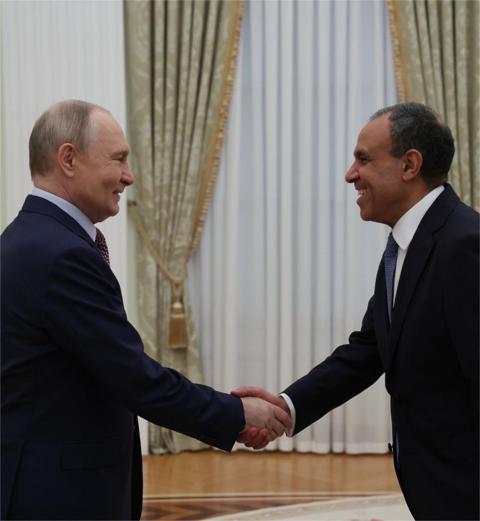 وزير الخارجية يُسلم رسالة خطية من الرئيس السيسي إلى الرئيس الروسي